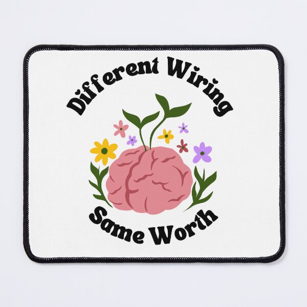Item preview, Different Wiring, Same Worth designed and sold by adhdbrainstatic.