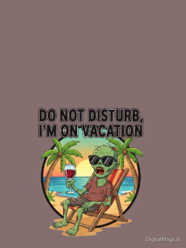 Thumbnail 4 of 4, iPhone Case, Zombie On Vacation designed and sold by DigitalMagicB.