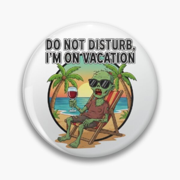 Item preview, Zombie On Vacation designed and sold by DigitalMagicB.