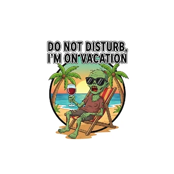 Artwork thumbnail, Zombie On Vacation by DigitalMagicB