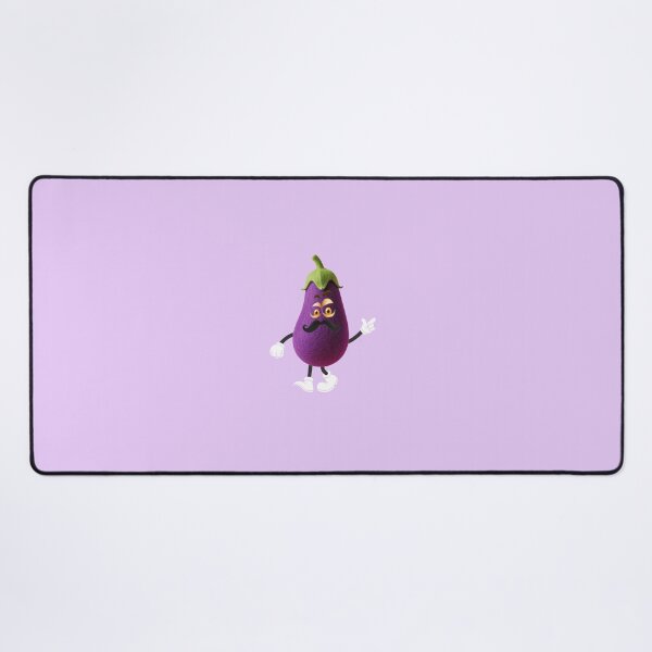 Item preview, Angry Purple Eggplant Cartoon Illustration designed and sold by nada-art.