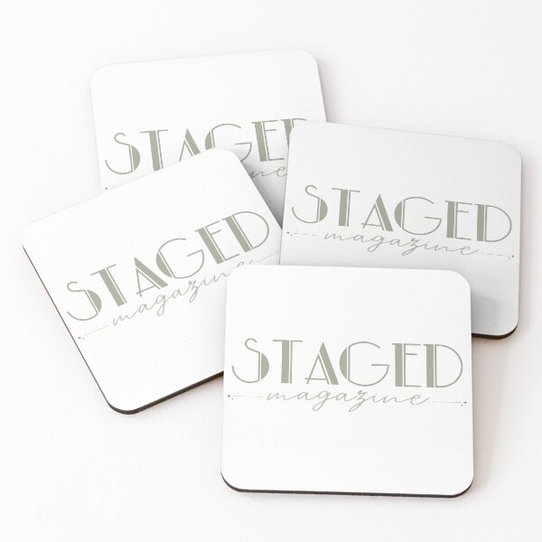 Item preview, Staged Magazine Logo Green designed and sold by StagedMagazine.