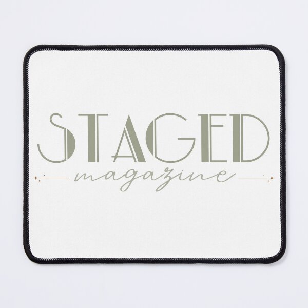 Item preview, Staged Magazine Logo Green designed and sold by StagedMagazine.