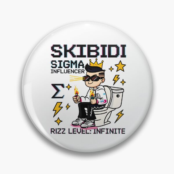 Item preview, Sigma Influencer Meme Art on Toilet Throne designed and sold by AnnDesignStudio.