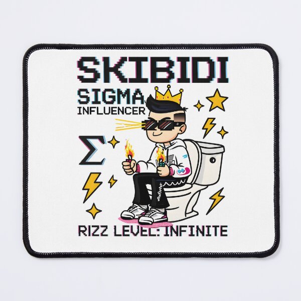 Item preview, Sigma Influencer Meme Art on Toilet Throne designed and sold by AnnDesignStudio.