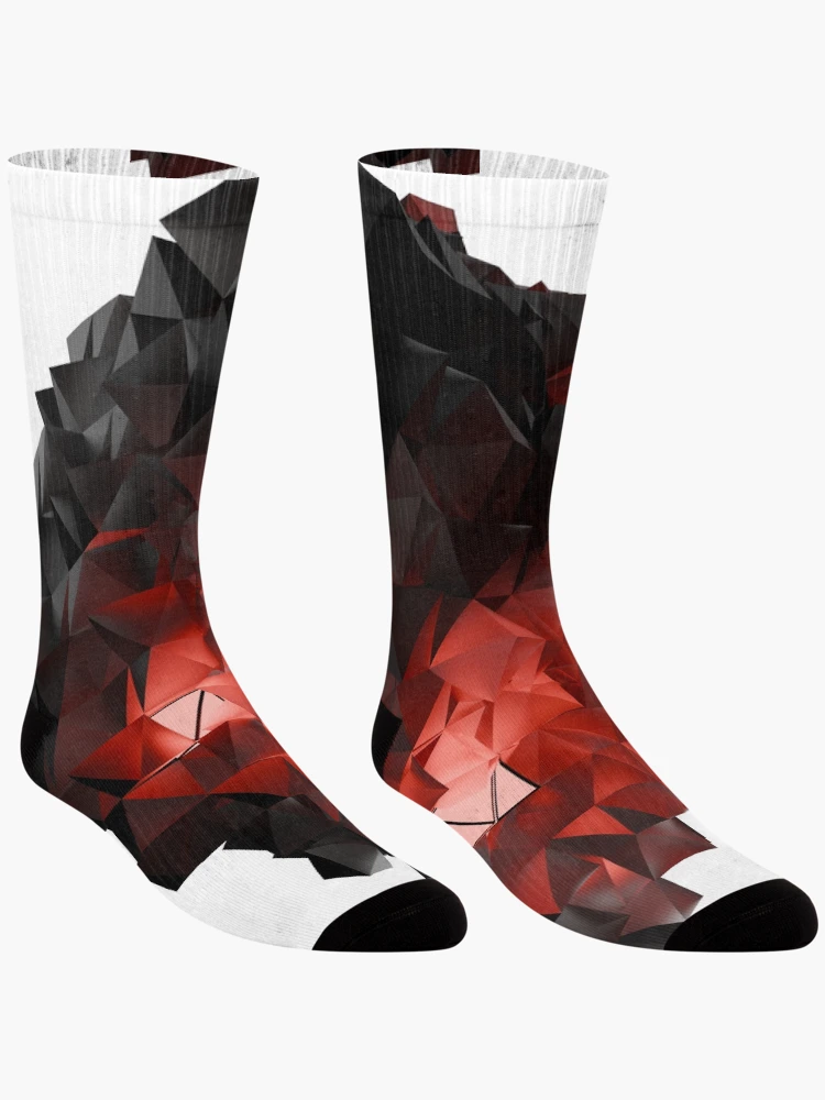 Thumbnail 3 of 5, Socks, Ruby designed and sold by Matter Journey.