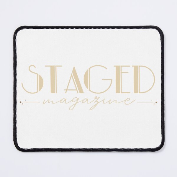 Item preview, Staged Magazine Logo Champagne designed and sold by StagedMagazine.