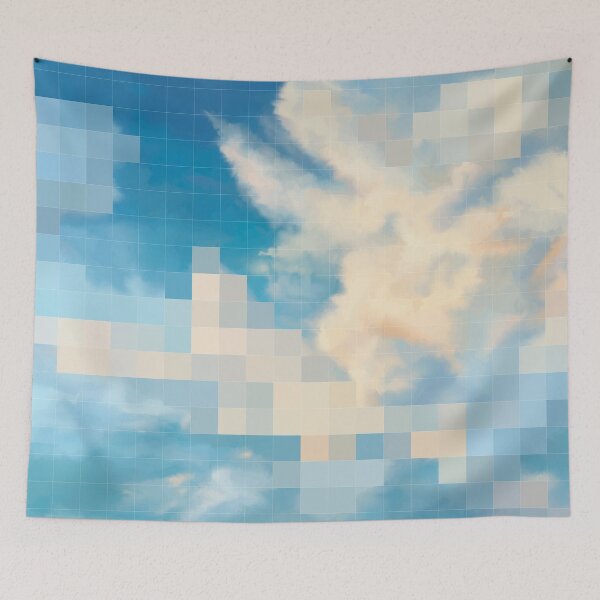 Item preview, Pixelated Skyscape II designed and sold by Skyline-Art-Inc.