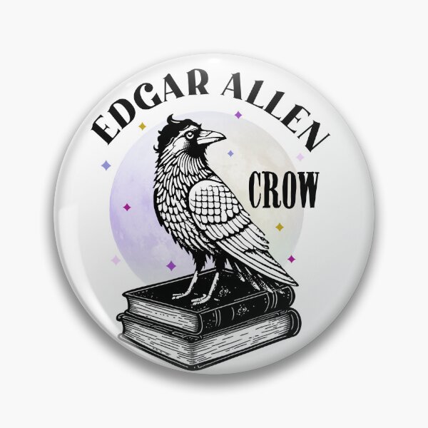 Item preview, Edgar Allen Crow designed and sold by witchlingart.