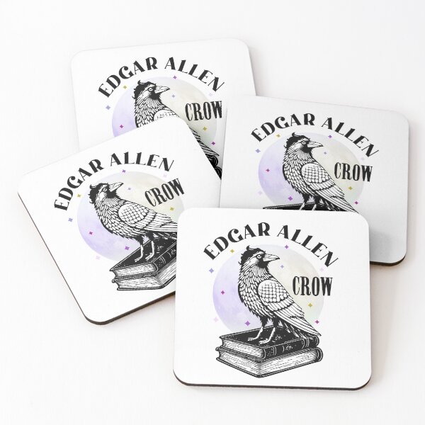 Item preview, Edgar Allen Crow designed and sold by witchlingart.