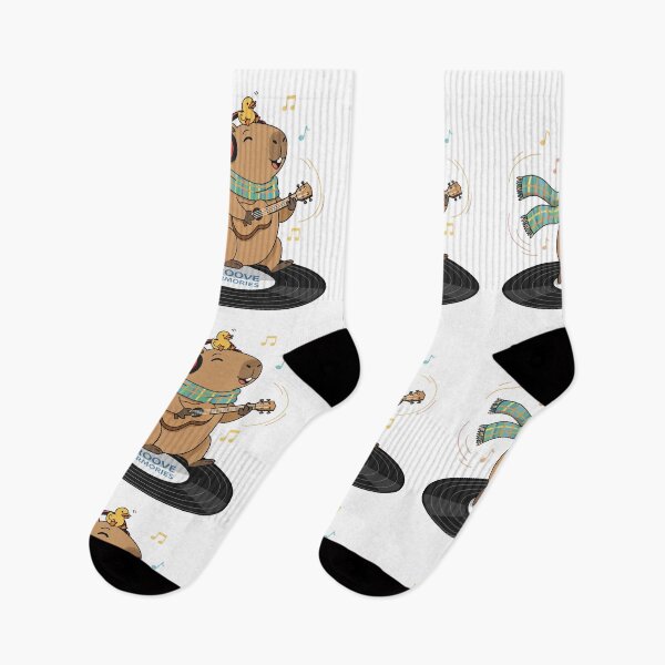 Item preview, Christmas Capybara designed and sold by Krasnovaovaova.