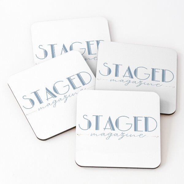 Item preview, Staged Magazine Logo Blue designed and sold by StagedMagazine.