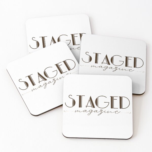 Item preview, Staged Magazine Logo Black designed and sold by StagedMagazine.