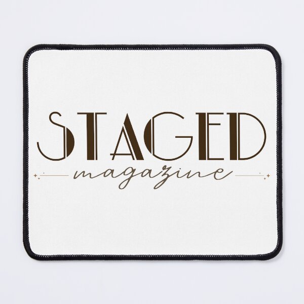 Item preview, Staged Magazine Logo Black designed and sold by StagedMagazine.
