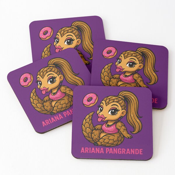 Item preview, Ariana Pangrande – Cute Pangolin Pop Star designed and sold by OddJobsOnly.