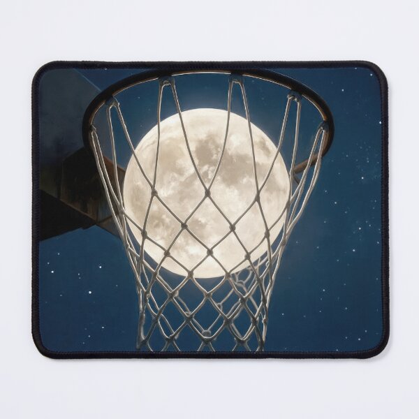 Item preview, Full Moon in a Basketball Net designed and sold by Maria Dryfhout.