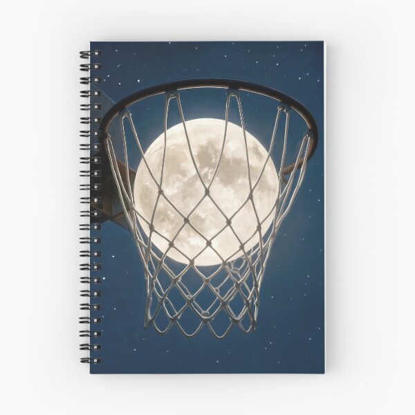 Item preview, Full Moon in a Basketball Net designed and sold by Maria Dryfhout.