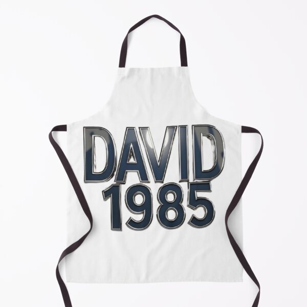 Item preview, David 1985 – Metallic Chrome Edition designed and sold by AlexLineArt.