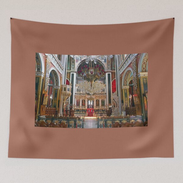 Item preview, St Nicholas church interior, Ermoupoli designed and sold by paulboizot.