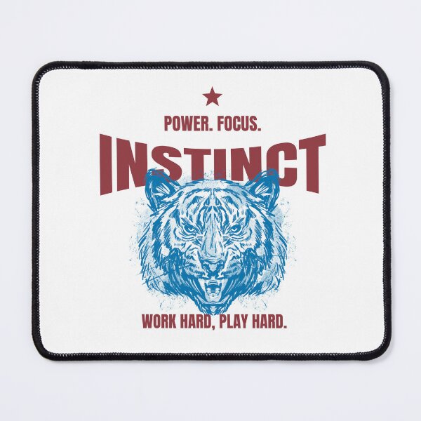 Item preview, Power. Focus. Instinct Work Hard, Play Hard Gym designed and sold by ash + orbit co..