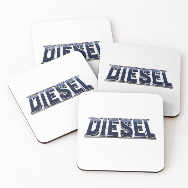 Item preview, Diesel Power – Metallic Chrome Style designed and sold by AlexLineArt.