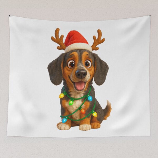 Item preview, Christmas Dunker Dog designed and sold by Sillytoe.