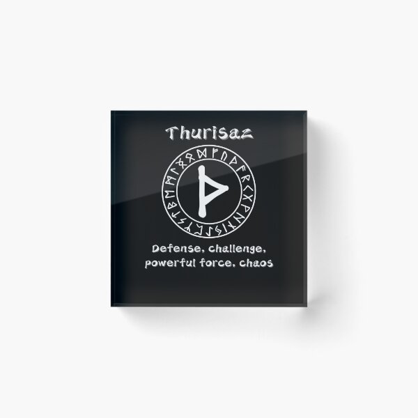 Item preview, Thurisaz Rune – Protection and Challenge designed and sold by byPretroch.