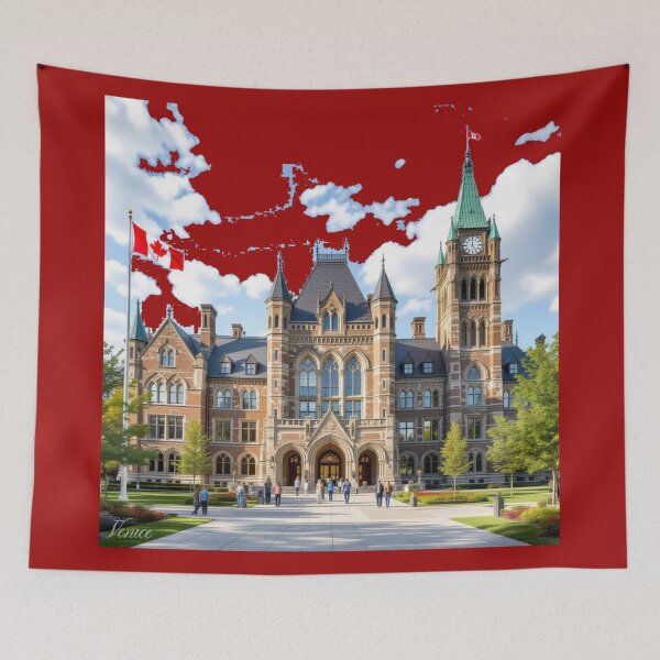 Item preview,   The Best of U of T Toronto – Grand 3D Architectural Series, designed and sold by PaintMeWorld.