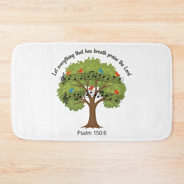Item preview, Praise Tree with Singing Birds and Psalm 150:6 Scripture. designed and sold by loveandlightrb.