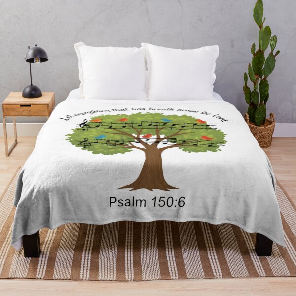 Item preview, Praise Tree with Singing Birds and Psalm 150:6 Scripture. designed and sold by loveandlightrb.