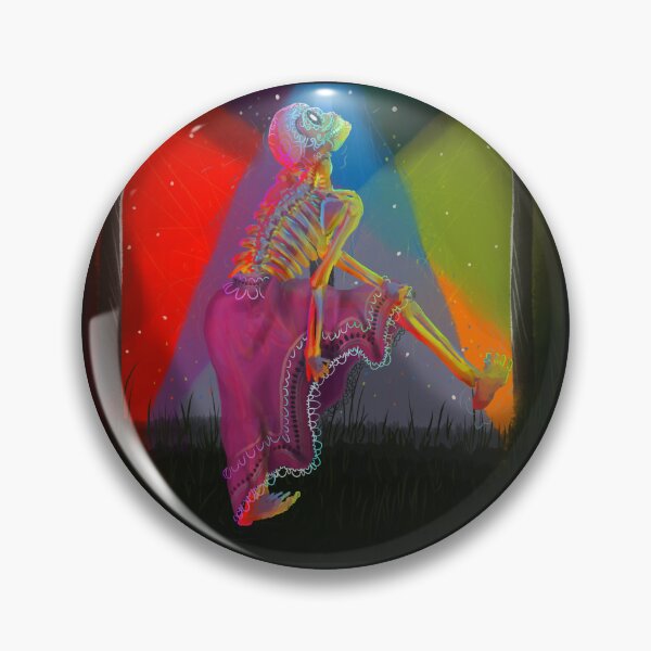 Item preview, Dia De Los Muertos Dancing Skeleton designed and sold by drapedinmoth.