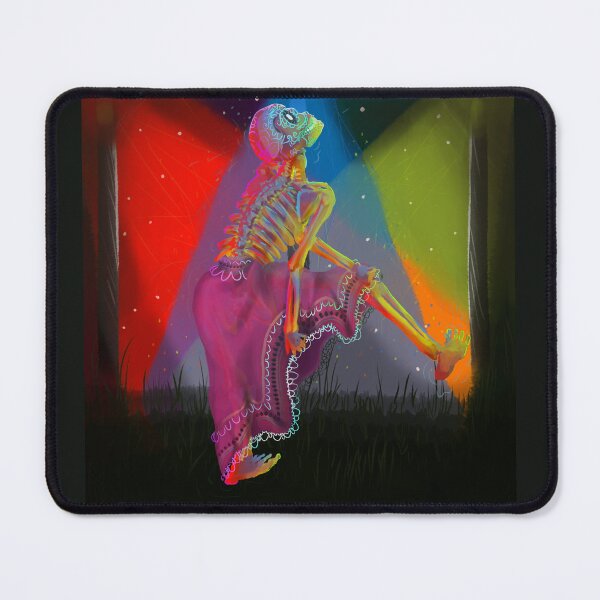 Item preview, Dia De Los Muertos Dancing Skeleton designed and sold by drapedinmoth.