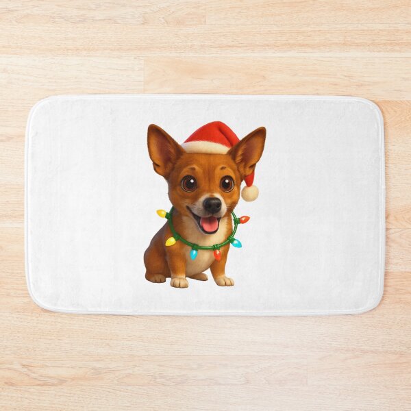 Item preview, Christmas Feist Dog designed and sold by Sillytoe.