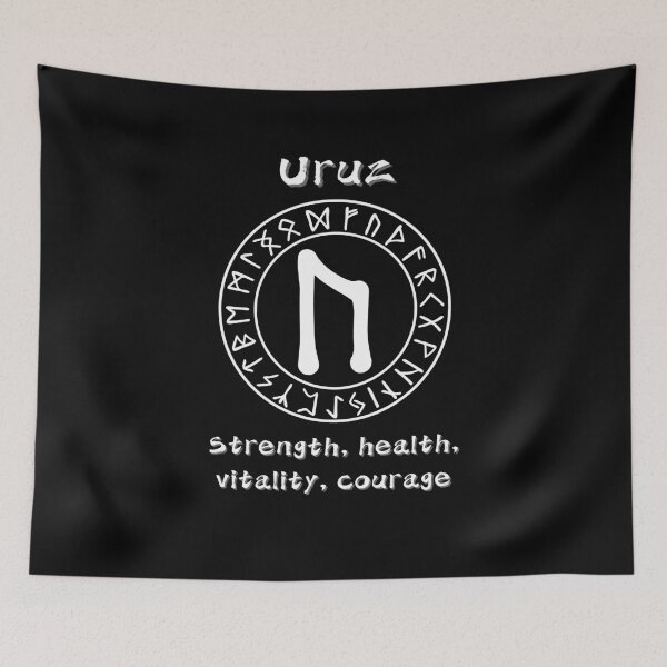 Item preview, Uruz Rune – Strength and Vitality designed and sold by byPretroch.