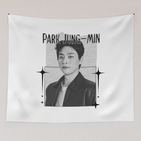 Item preview, Park Jung-min (박정민) Korean Actor Korean Scrapbook Collage Cozy Y2K Vintage Design designed and sold by HELL0WBELLO.