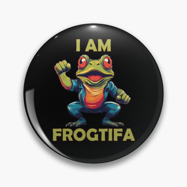 Item preview, I Am Frogtifa - the crossover nobody ordered, but everyone needs. designed and sold by LolekCraft.