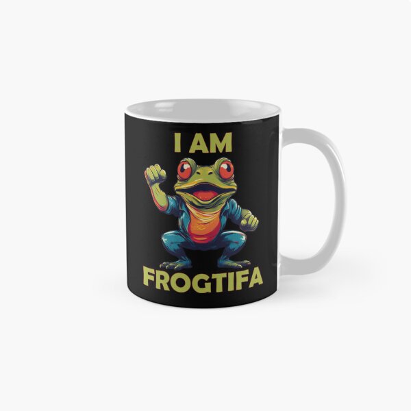 Item preview, I Am Frogtifa - the crossover nobody ordered, but everyone needs. designed and sold by LolekCraft.