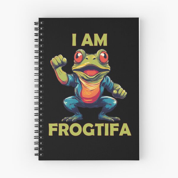 Item preview, I Am Frogtifa - the crossover nobody ordered, but everyone needs. designed and sold by LolekCraft.