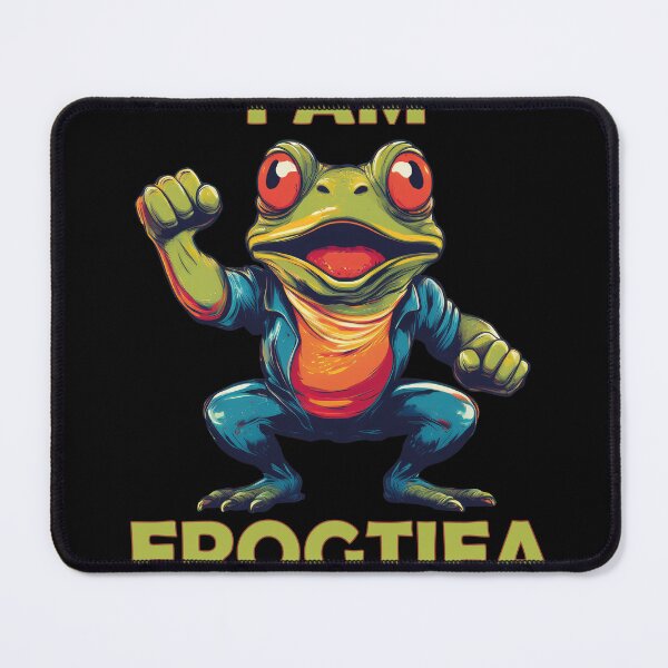 Item preview, I Am Frogtifa - the crossover nobody ordered, but everyone needs. designed and sold by LolekCraft.