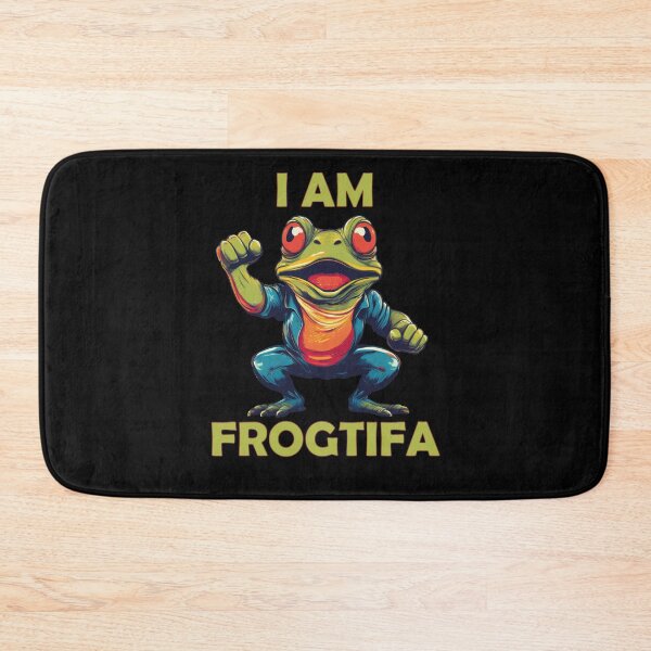Item preview, I Am Frogtifa - the crossover nobody ordered, but everyone needs. designed and sold by LolekCraft.