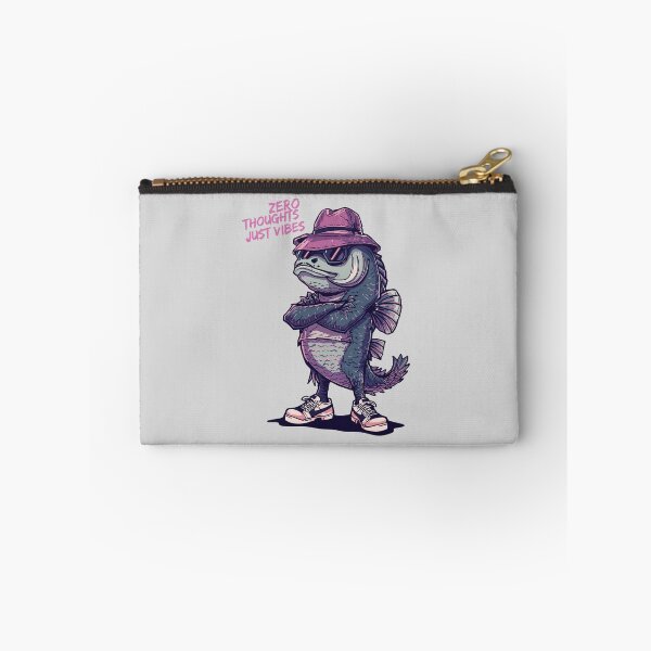 Item preview, Zero thoughts, just vibes designed and sold by Pastel & Neon art store.