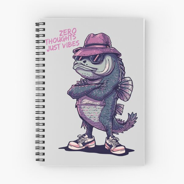 Item preview, Zero thoughts, just vibes designed and sold by Pastel & Neon art store.