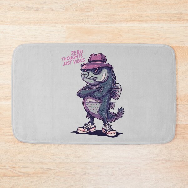 Item preview, Zero thoughts, just vibes designed and sold by Pastel & Neon art store.