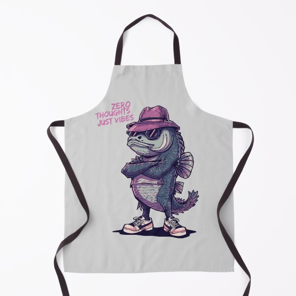 Item preview, Zero thoughts, just vibes designed and sold by Pastel & Neon art store.
