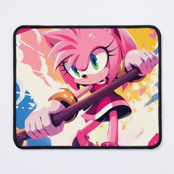 Item preview, Amy Rose Hammer Swing  designed and sold by AnimeArsenalPrints.