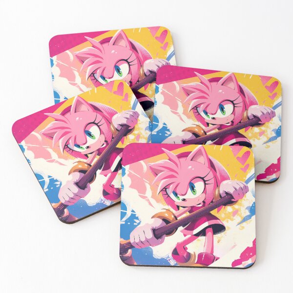 Artikelvorschau, Amy Rose Hammer Swing entworfen und verkauft von AnimeArsenalPrints.