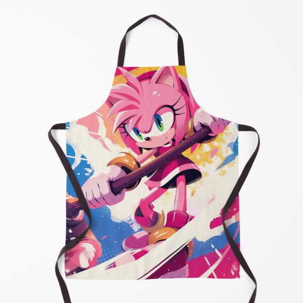 Aperçu de l'œuvre Amy Rose Hammer Swing créée et vendue par AnimeArsenalPrints.