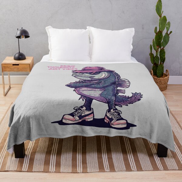 Item preview, Zero thoughts, just vibes designed and sold by Pastel & Neon art store.