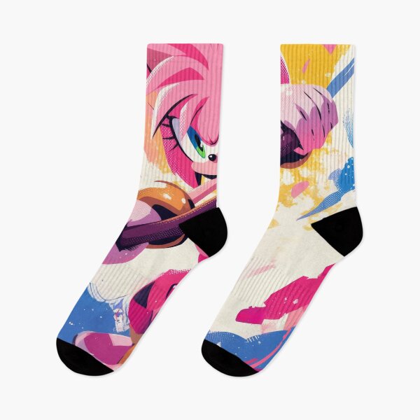 Item preview, Amy Rose Hammer Swing  designed and sold by AnimeArsenalPrints.