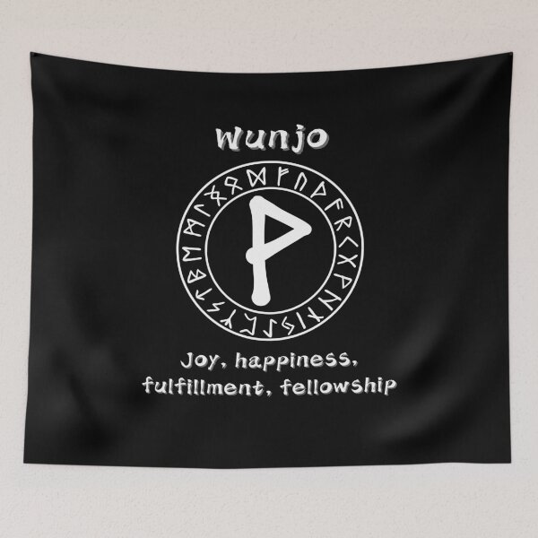 Item preview, Wunjo Rune – Joy and Fulfillment designed and sold by byPretroch.